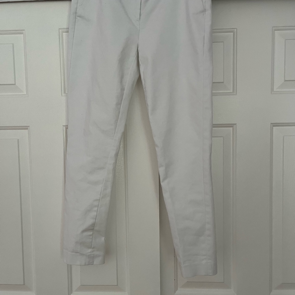 Michael Kors White Pants with Gold Accent - Picture 3 of 7